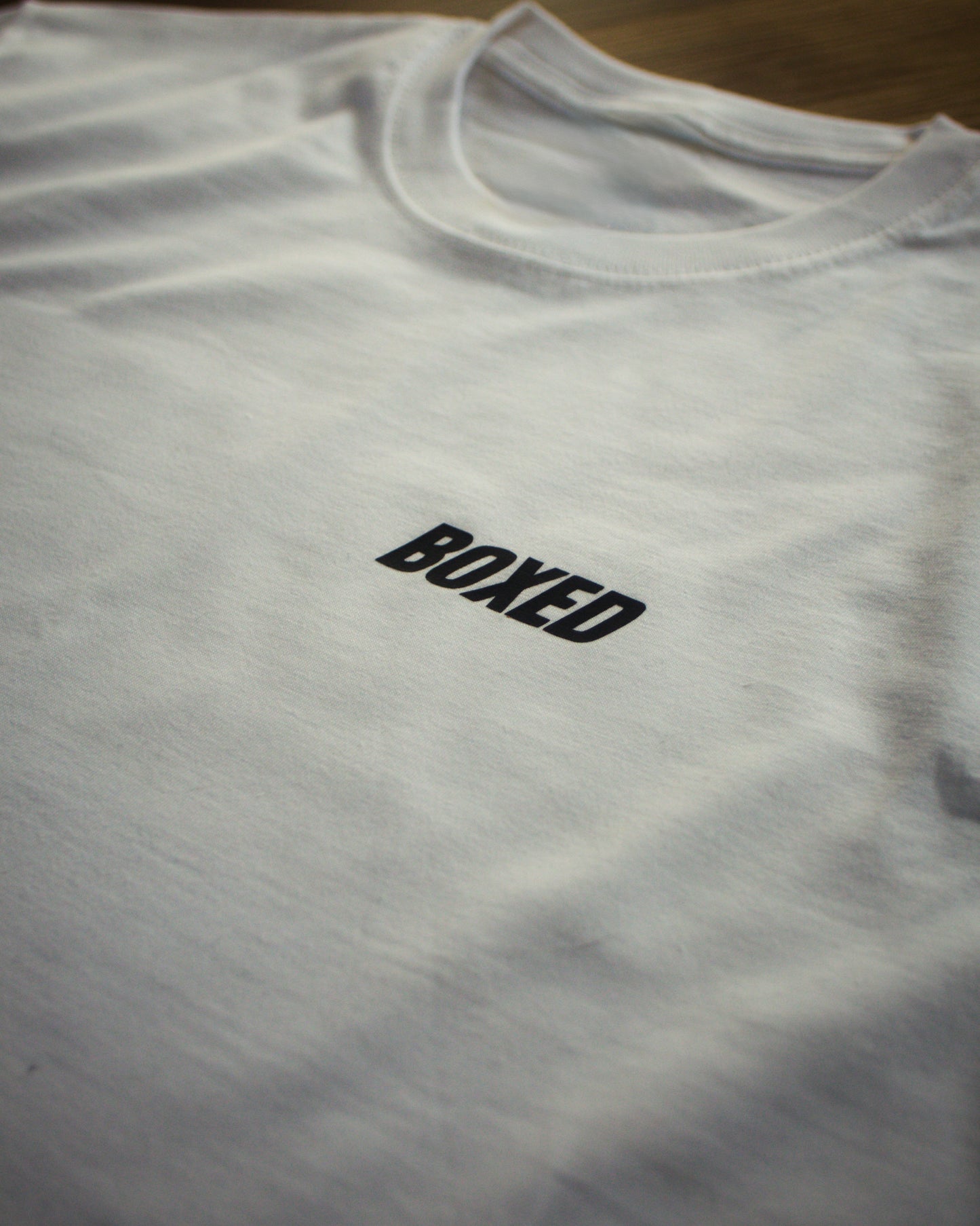 BOXED tee (white)