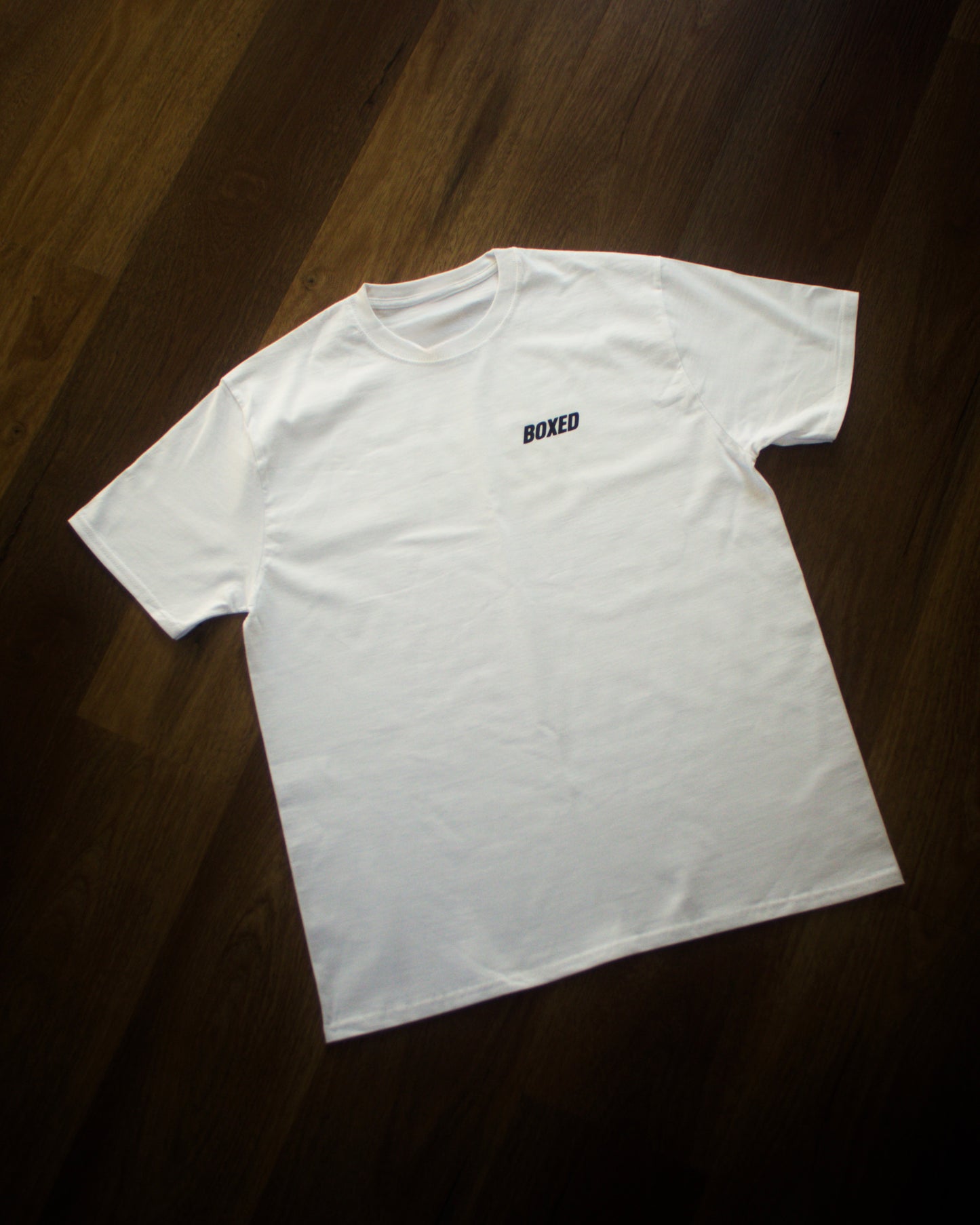 BOXED tee (white)