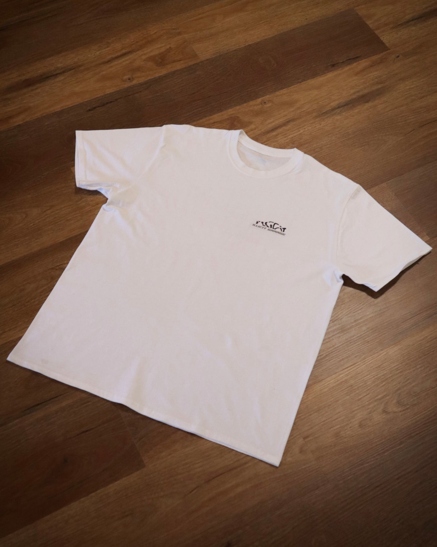 GARAGE tee (white)
