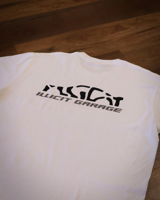 GARAGE tee (white)