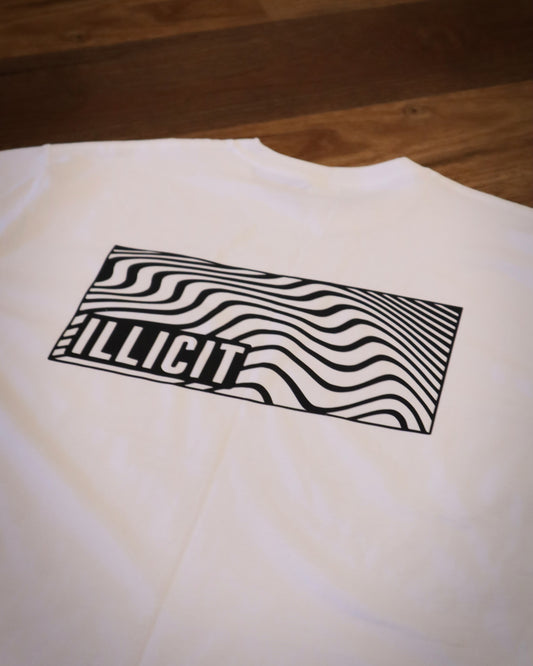 WAVES tee (white)