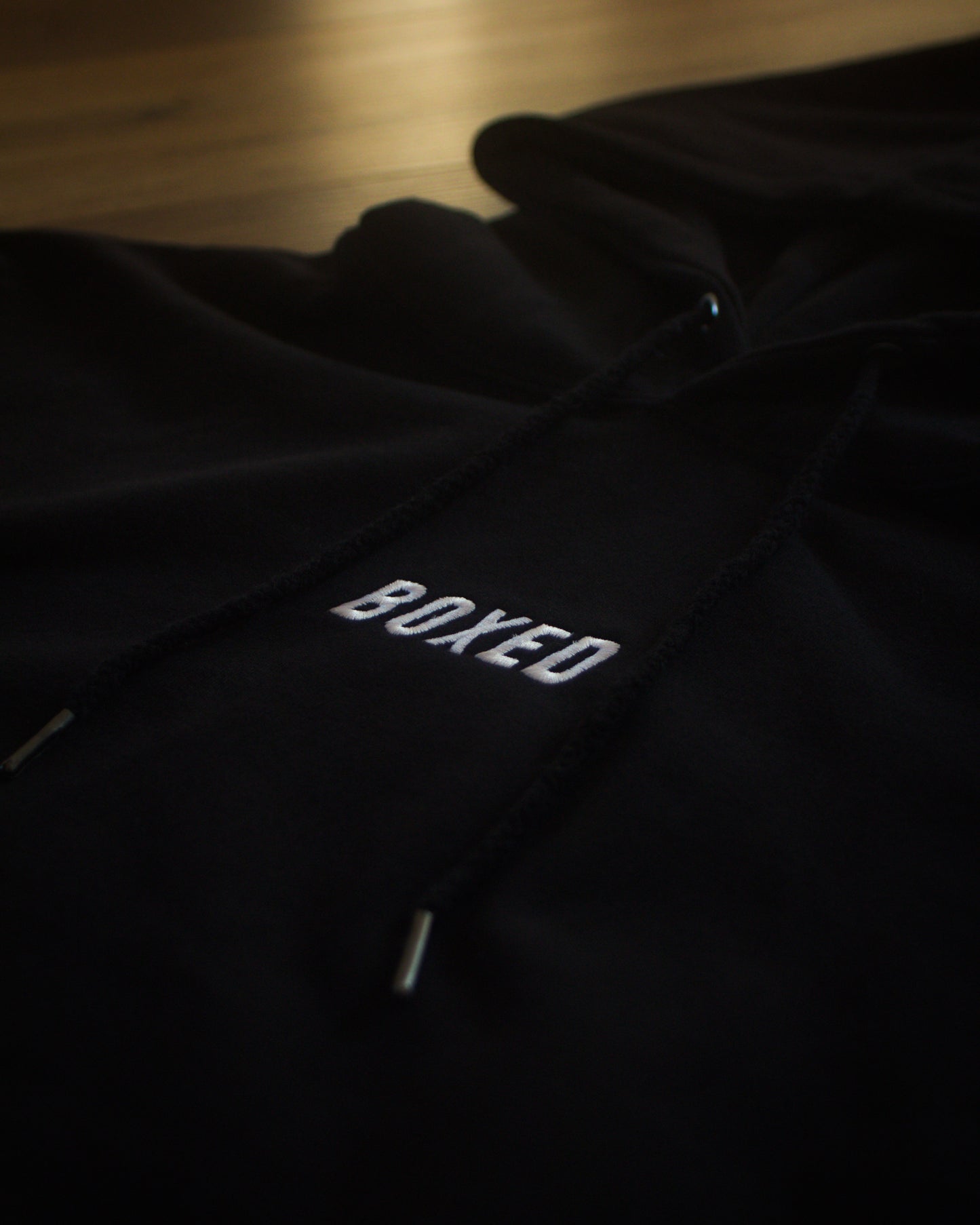 BOXED hoodie (black)