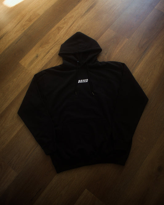 BOXED hoodie (black)