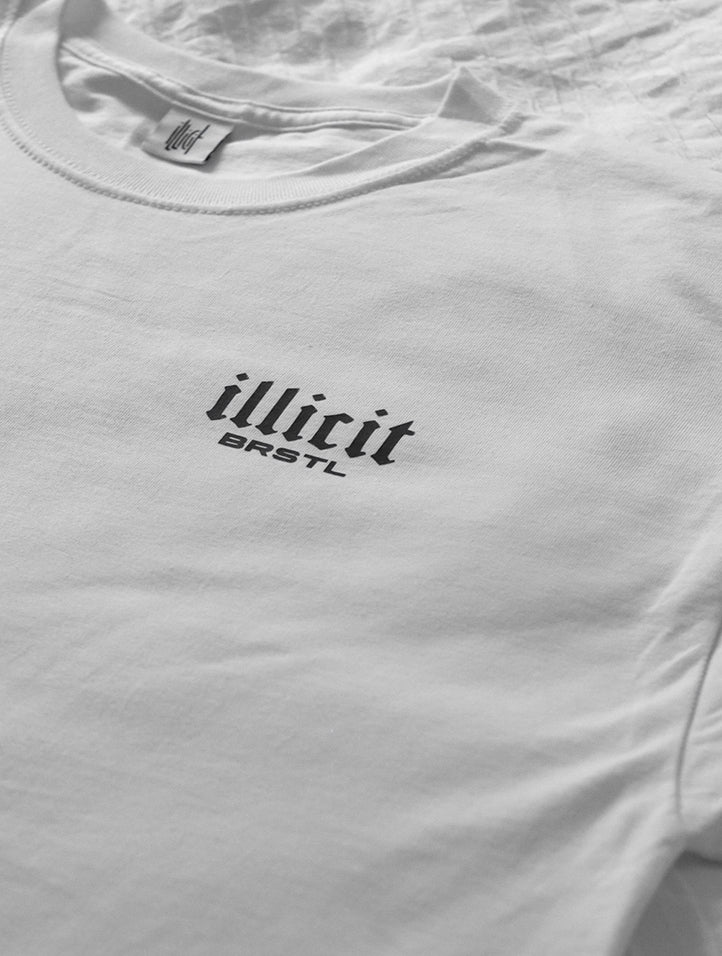 PULL UP tee (white)